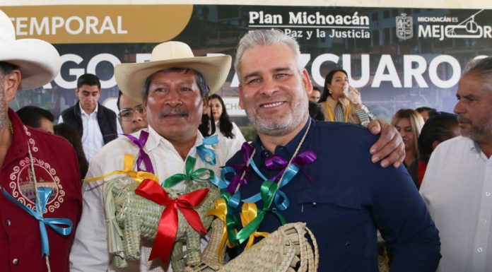 Arranca Bedolla programa de mil empleos temporales para el rescate del lago de Pátzcuaro