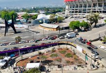 Instalan “jardín de lluvia” en el Azteca rumbo al Mundial 2026