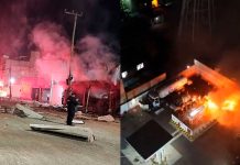 Explosión en estación de gas deja lesionados y severos daños materiales
