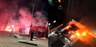 Explosión en estación de gas deja lesionados y severos daños materiales
