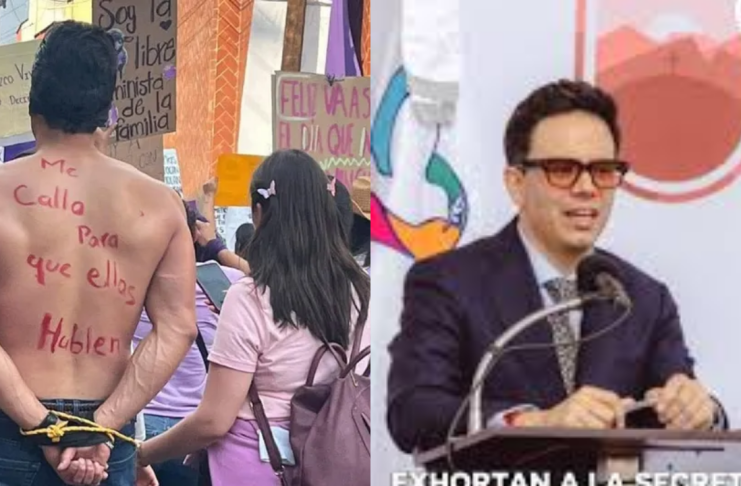 ¿Que siempre no? El hombre exhibido como deudor alimentario en marcha del 8M sería un funcionario público