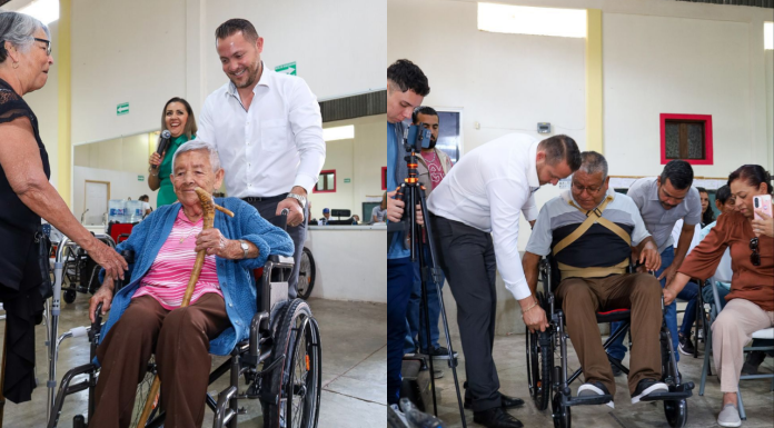 Entregan aparatos funcionales a personas con discapacidad