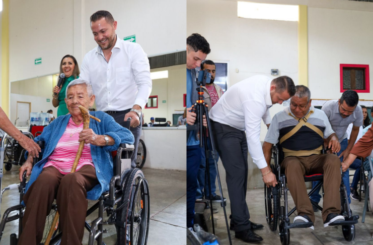 Entregan aparatos funcionales a personas con discapacidad