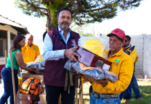 Julio Arreola fortalece brigada forestal para proteger los bosques y la tranquilidad de Pátzcuaro