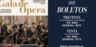 Teatro Morelos será sede de Gala de Ópera con repertorio de grandes compositores