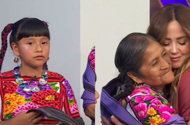 Artesanas de Michoacán difunden sus rebozos en televisión nacional