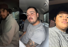 Policía detiene a tres personas por portación de arma de fuego en Trincheras de Morelia