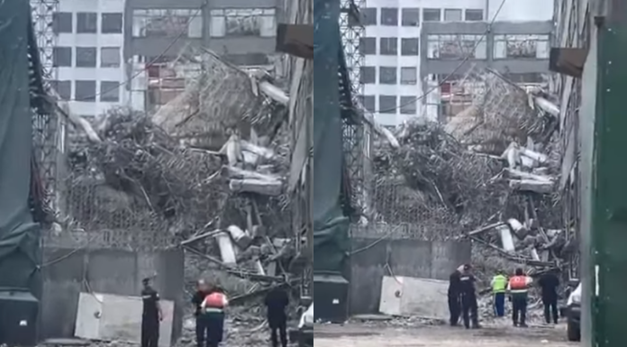 #VIDEO // Colapsa edificio en CDMX: reportan 3 personas aún atrapadas