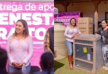 Dayana Pérez fortalece el apoyo a las familias de Salvador Escalante con entrega de apoyos