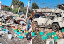 #VIDEO // Fuerte explosión de tanque de gas derrumba casa; reportan 12 lesionados