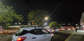 Reporte de persona baleada en estacionamiento de Walmart La Huerta moviliza a la Policía; resultó ser un choque*