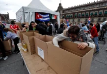 Díaz-Canel niega que Cuba venda alimentos donados por México
