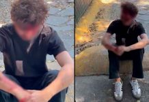 VIDEO FUERTE// Golpean a estudiante por tomar fotografías en el funeral de ‘El Mencho’