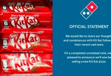 Roban 12 toneladas de KitKat en Europa; Domino’s responde con humor en redes