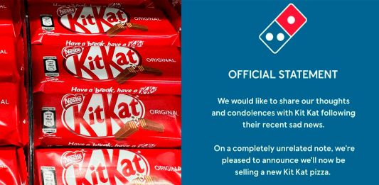 Roban 12 toneladas de KitKat en Europa; Domino’s responde con humor en redes