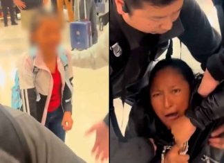#VIDEO | ICE arrancan a madre de su hija en pleno aeropuerto; el video es desgarrador