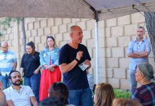 Adolfo Torres continúa atención a colonos del Sur