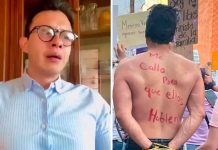 #VIDEO//El presunto deudor alimenticio de la marcha 8M responde entre lágrimas