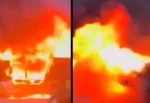 #VIDEO // Incendio intencional en autobús deja seis personas muertas