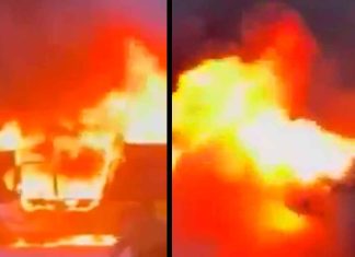 #VIDEO // Incendio intencional en autobús deja seis personas muertas