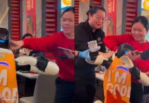 #VIDEO // Robot ‘bailarín’ se sale de control en restaurante y pone a sudar a los empleados