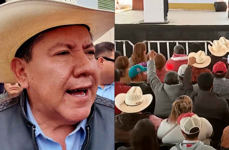 VIDEO | Gobernador de Zacatecas culpa a la inteligencia artificial por abucheos durante evento