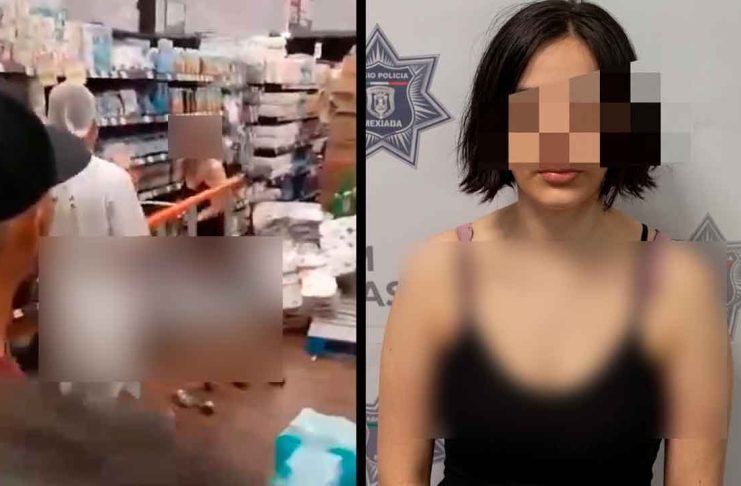 #VIDEO // Violento ataque en supermercado deja a dos empleadas heridas