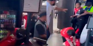 #VIDEO Se desata batalla campal entre aficionados de Atlas y Chivas previo al clásico Tapatío