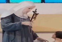 #VIDEO Video de supuesta Virgen “parpadeando” causa revuelo en redes sociales