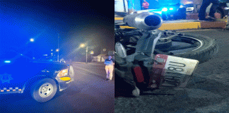 Motociclista sufre mortal accidente en la avenida Juan Pablo II, al sur de Morelia