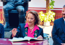 Propone alcaldesa que la Suprema Corte vuelva a sesionar en Ario de Rosales; ministra Yasmín Esquivel llevará la solicitud al Pleno