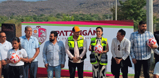 Apatzingán se suma al programa nacional de canchas rumbo al Mundial Social 2026.