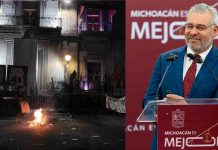 Saldo Blanco en manifestación del 8M en Michoacán: Bedolla