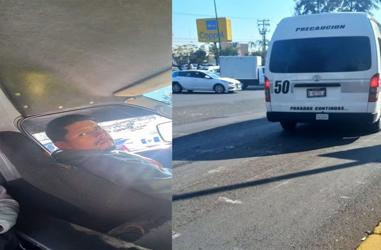 Reconocen a chofer de ruta gris por su buena acción con adulto de la tercera edad en Morelia