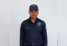 Anuncia Gracia Quiroz el fallecimiento de Luis Alberto Jara Hernández, elemento policial de Uruapan