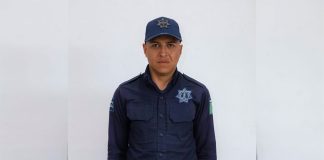 Anuncia Gracia Quiroz el fallecimiento de Luis Alberto Jara Hernández, elemento policial de Uruapan