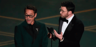 Robert Downey Jr. y Chris Evans celebran 14 años de Avengers en los Oscar 2026