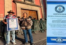 Llevan Récord Guinness de personas desaparecidas a Claudia Sheinbaum