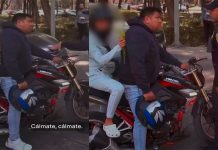 #VIDEO Sujeto insulta a un elemento de Seguridad Pública que evito que circulara por la ciclovía