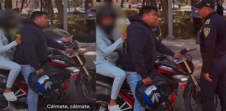 #VIDEO Sujeto insulta a un elemento de Seguridad Pública que evito que circulara por la ciclovía