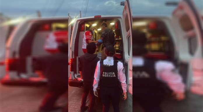 Atiende Policía Morelia reporte de explosión de boiler en la colonia Peña Blanca