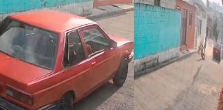 VIDEO ¡Vivos de milagro! Motociclistas salen volando tras brutal choque y conductor huye