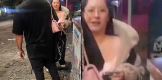 #VIDEO // Mujer ebria vomita en un uber, humilla al chofer y huye