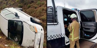 Se registra accidente automovilístico en la Morelia-Pátzcuaro