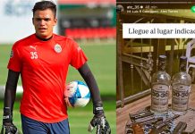 Portero del Atlético Morelia presume armas y tequila en Instagram