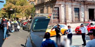 Atropellan a peatona en el Centro Histórico de Morelia