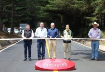 Vicente Gómez reconoce apoyo del Gobierno del Estado en rehabilitación carretera en el Distrito XIX