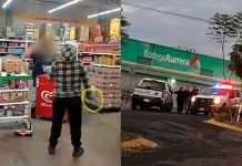 Identifican a las dos mujeres que con cuchillos intentaron robar en una tienda Aurrera de Tarímbaro