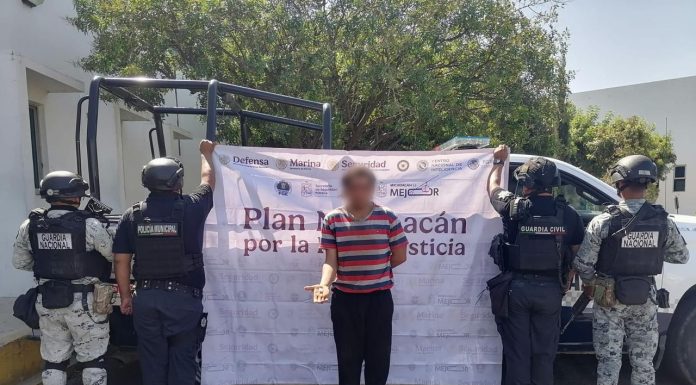 Detienen a hombre con droga sintética en Zamora