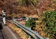 Hallan a hombre ejecutado a balazos en la carretera “libre” Uruapan-Lombardía